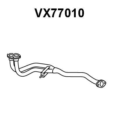 Exhaust Pipe (VX77010)