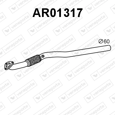 Exhaust Pipe (AR01317)