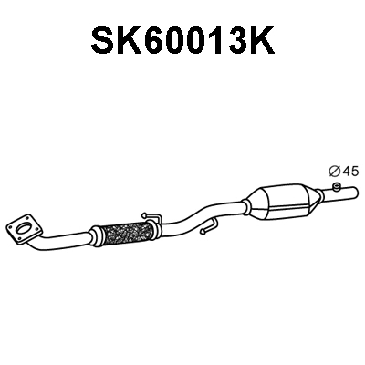 Catalytic Converter (SK60013K)