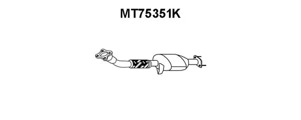 Catalytic Converter (MT75351K)