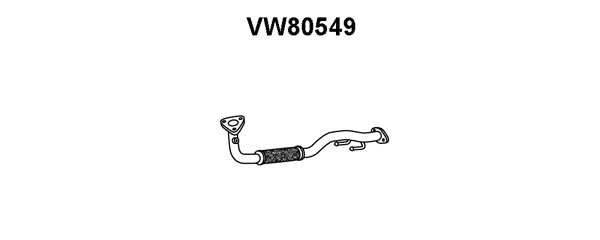 Exhaust Pipe (VW80549)