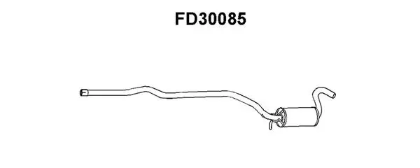 Front Muffler (FD30085)