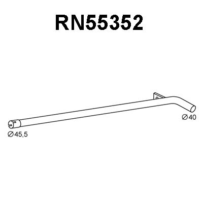 Exhaust Pipe (RN55352)