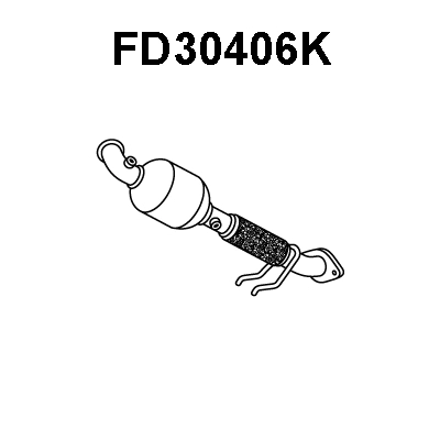 Catalytic Converter (FD30406K)
