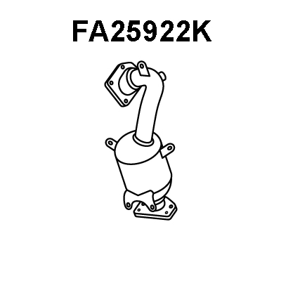 Catalytic Converter (FA25922K)