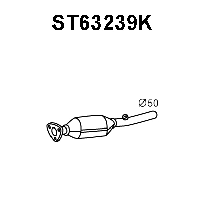 Catalytic Converter (ST63239K)