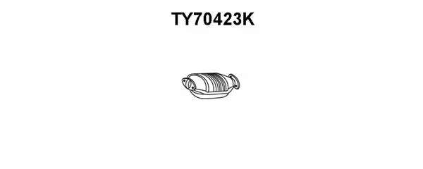Catalytic Converter (TY70423K)