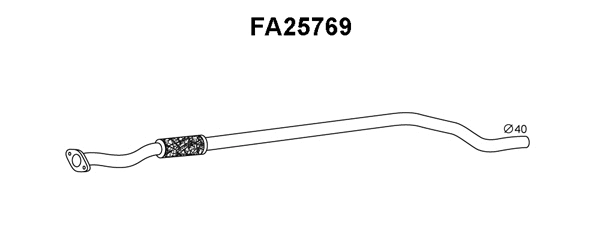 Exhaust Pipe (FA25769)
