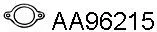 Gasket, exhaust pipe (AA96215)
