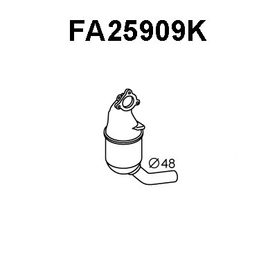 Catalytic Converter (FA25909K)