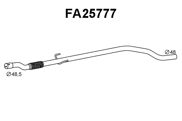 Exhaust Pipe (FA25777)