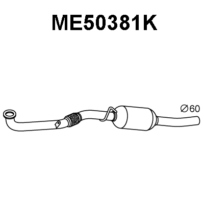 Catalytic Converter (ME50381K)