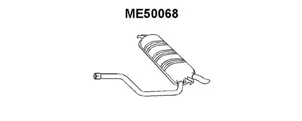 Rear Muffler (ME50068)