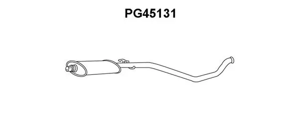 Front Muffler (PG45131)