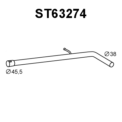 Exhaust Pipe (ST63274)