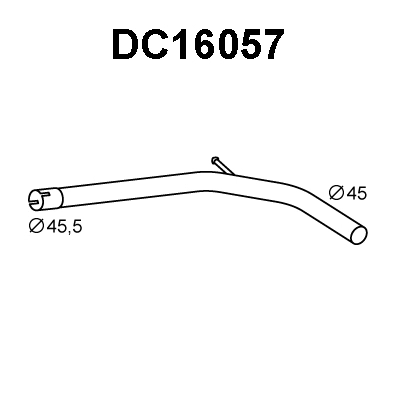 Exhaust Pipe (DC16057)