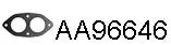 Gasket, exhaust pipe (AA96646)