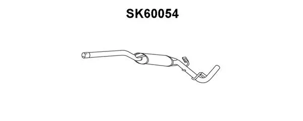 Front Muffler (SK60054)