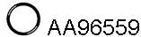 Seal Ring, exhaust pipe (AA96559)