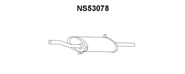 Rear Muffler (NS53078)
