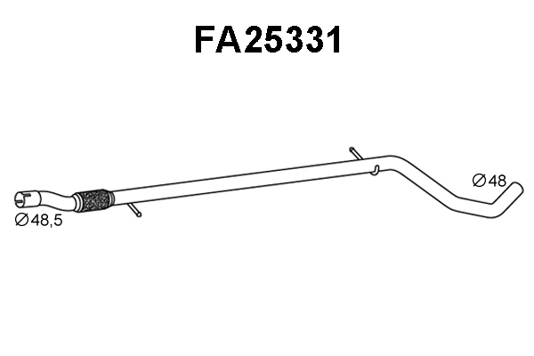 Exhaust Pipe (FA25331)