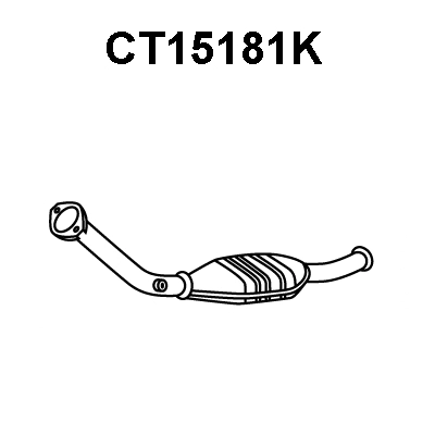 Catalytic Converter (CT15181K)