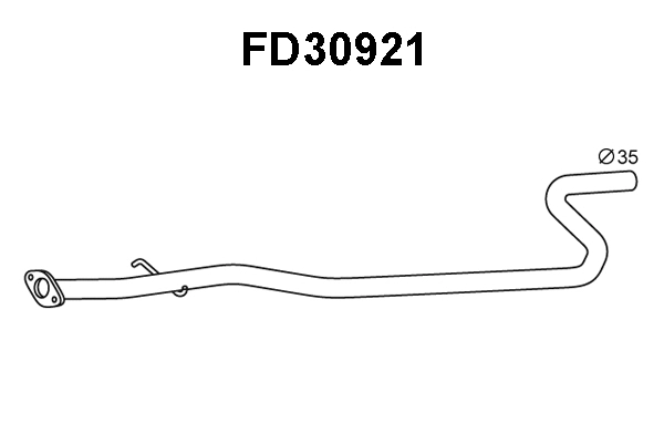 Exhaust Pipe (FD30921)