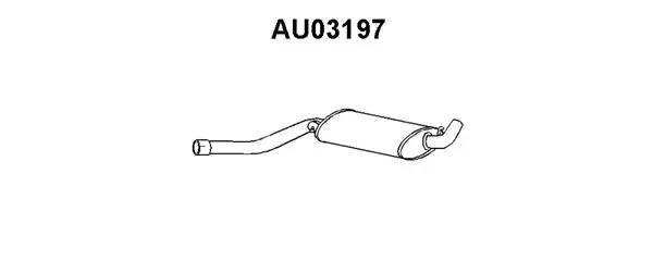 Front Muffler (AU03197)