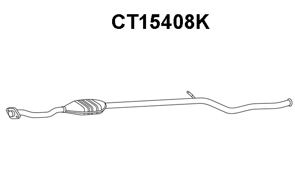 Catalytic Converter (CT15408K)