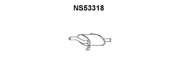 Rear Muffler (NS53318)