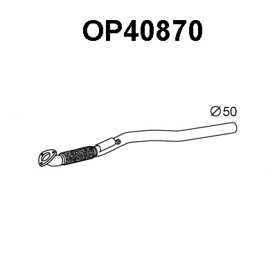 Exhaust Pipe (OP40870)