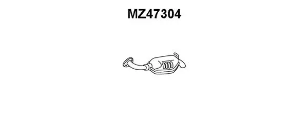 Rear Muffler (MZ47304)