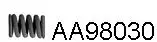 Spring, exhaust pipe (AA98030)