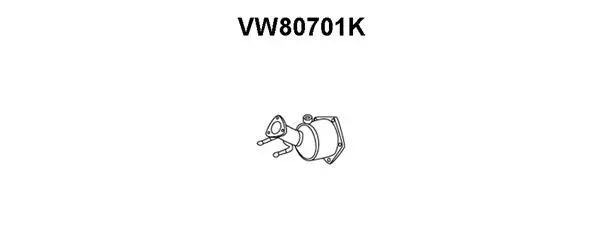 Catalytic Converter (VW80701K)