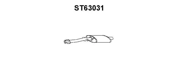 Centre Muffler (ST63031)