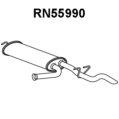 Rear Muffler (RN55990)