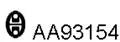 Rubber Strip, exhaust system (AA93154)