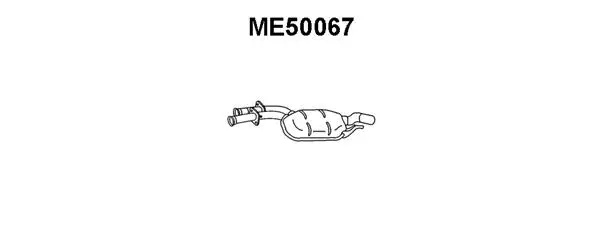 Centre Muffler (ME50067)
