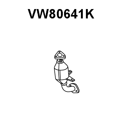 Catalytic Converter (VW80641K)