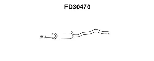 Front Muffler (FD30470)