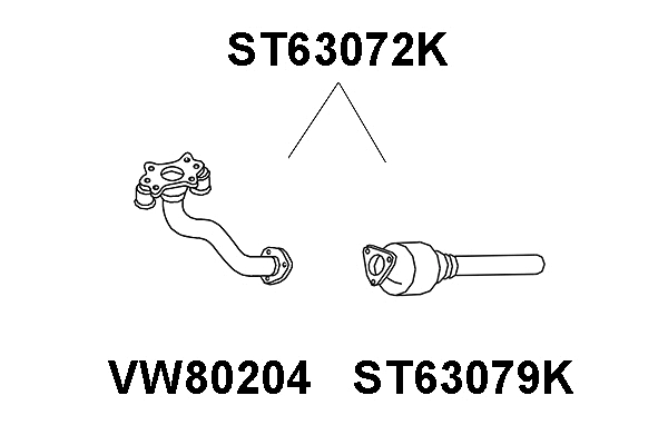 Catalytic Converter (ST63072K)