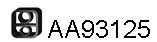 Rubber Strip, exhaust system (AA93125)