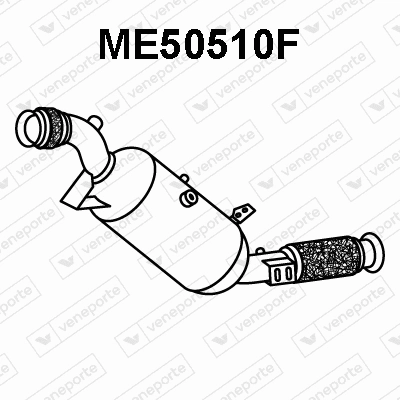 Soot/Particulate Filter, exhaust system (ME50510F)