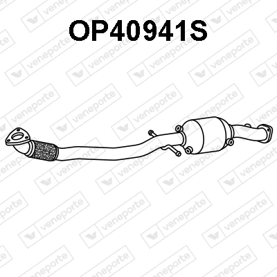 Soot/Particulate Filter, exhaust system (OP40941S)