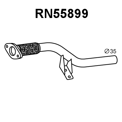 Exhaust Pipe (RN55899)