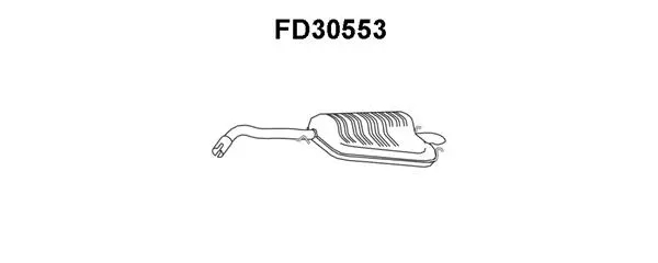 Rear Muffler (FD30553)