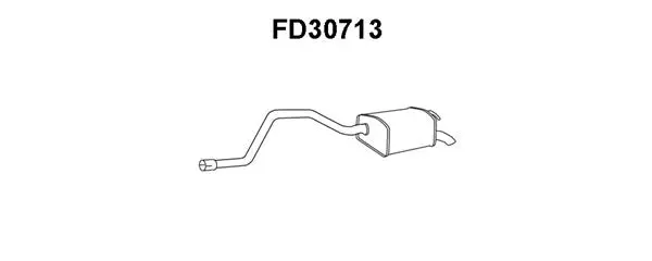 Rear Muffler (FD30713)