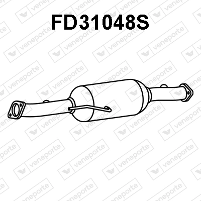 Soot/Particulate Filter, exhaust system (FD31048S)