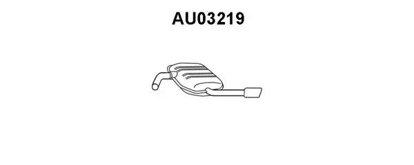 Rear Muffler (AU03219)