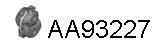 Rubber Strip, exhaust system (AA93227)
